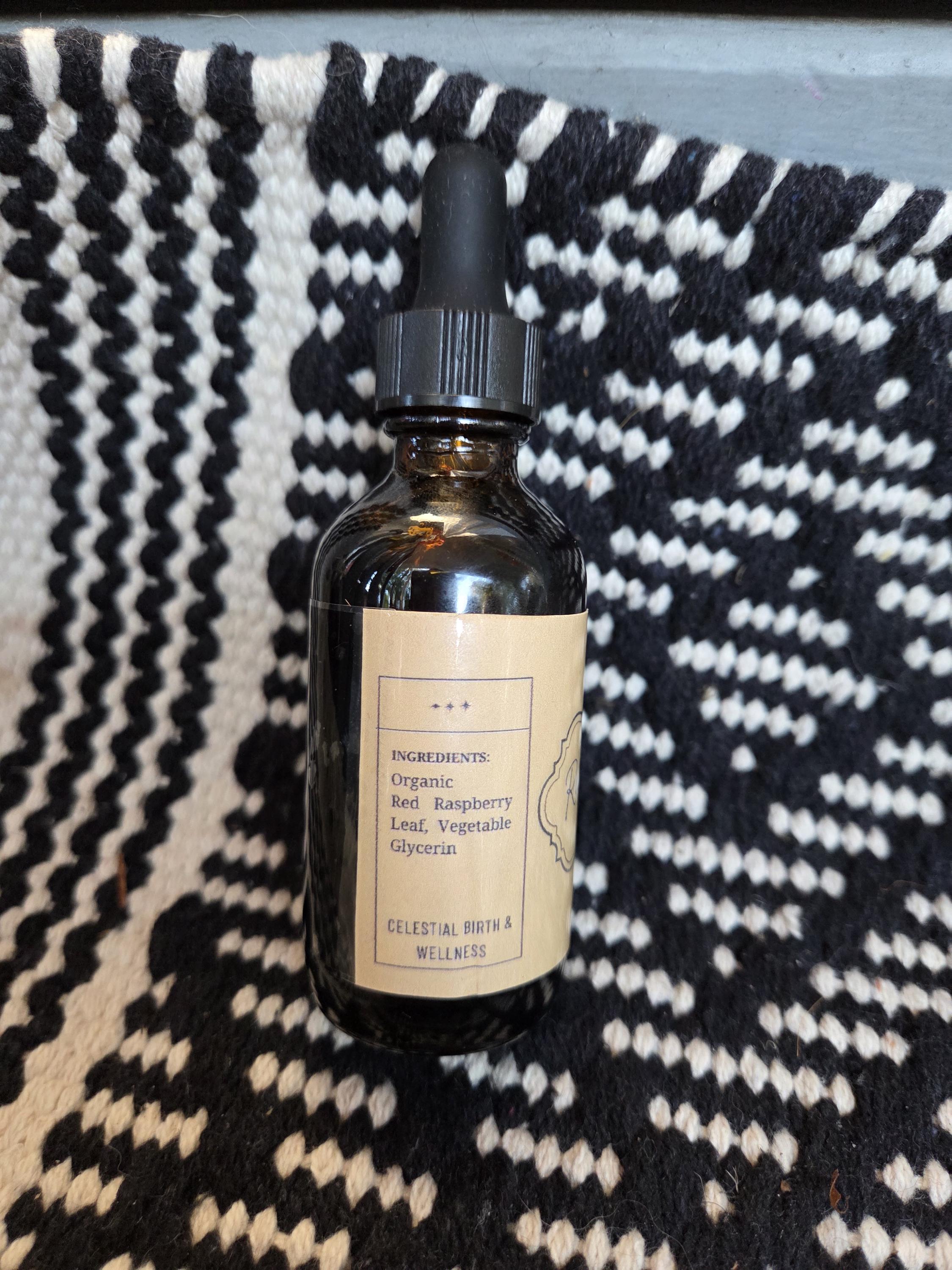 Red Raspberry Tincture | Women's Health | Reproductive Health | Pregnancy-Safe